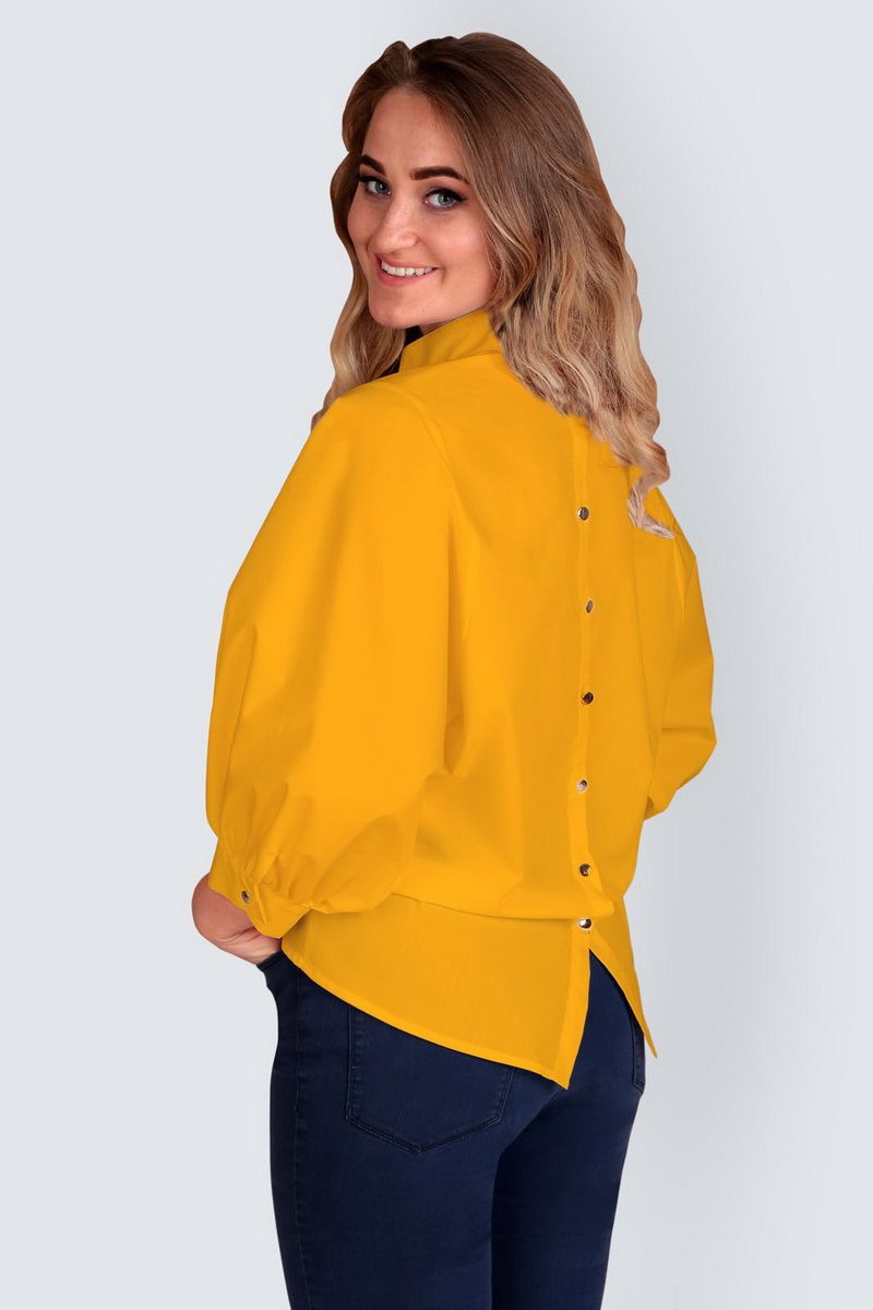 Блузы Таир-Гранд 62264 желтый-аппликация