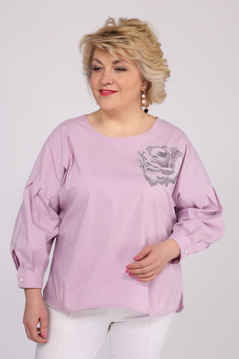 Блузы Djerza 0109 розовый