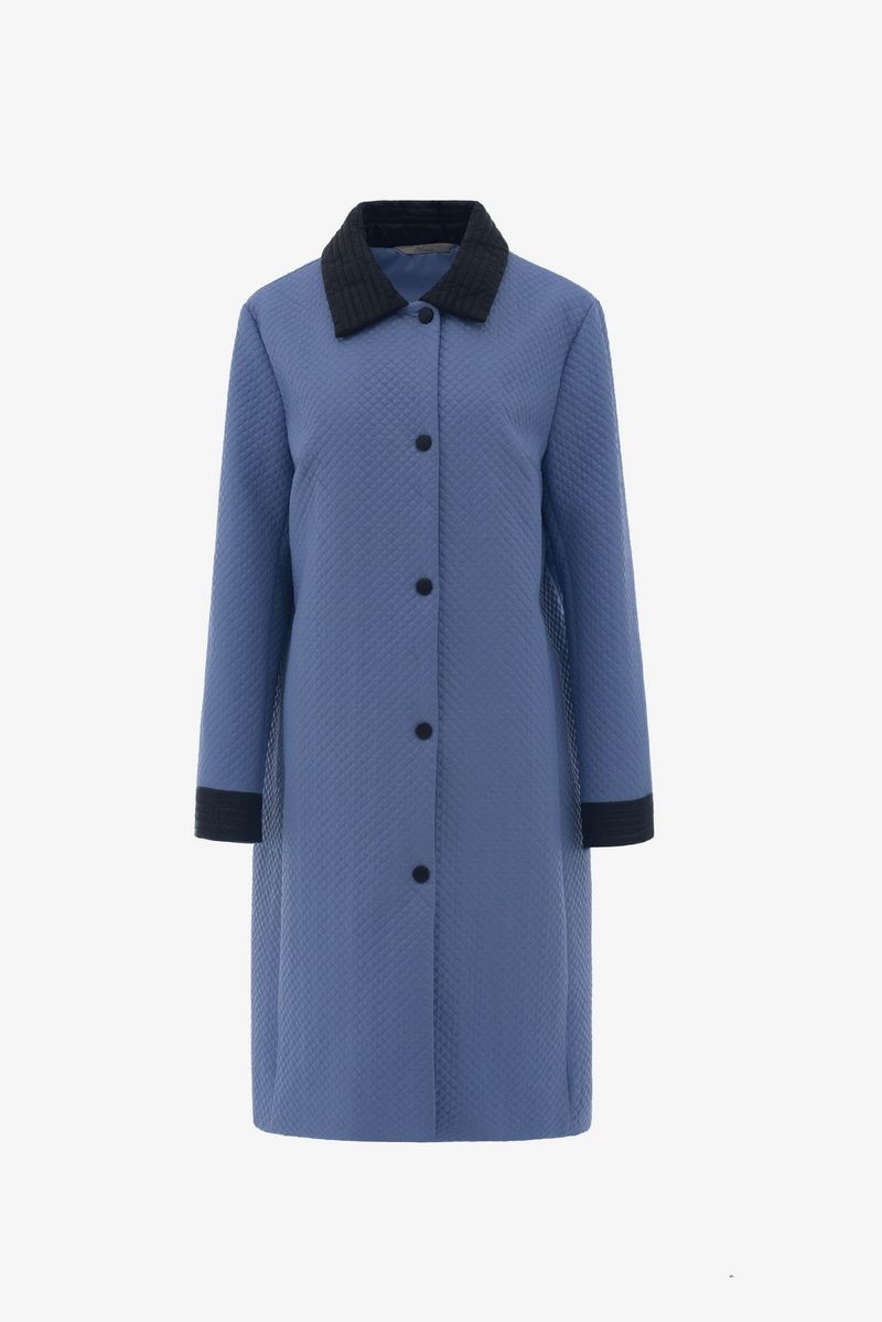 Женское пальто Elema 5-12036-1-170 джинс