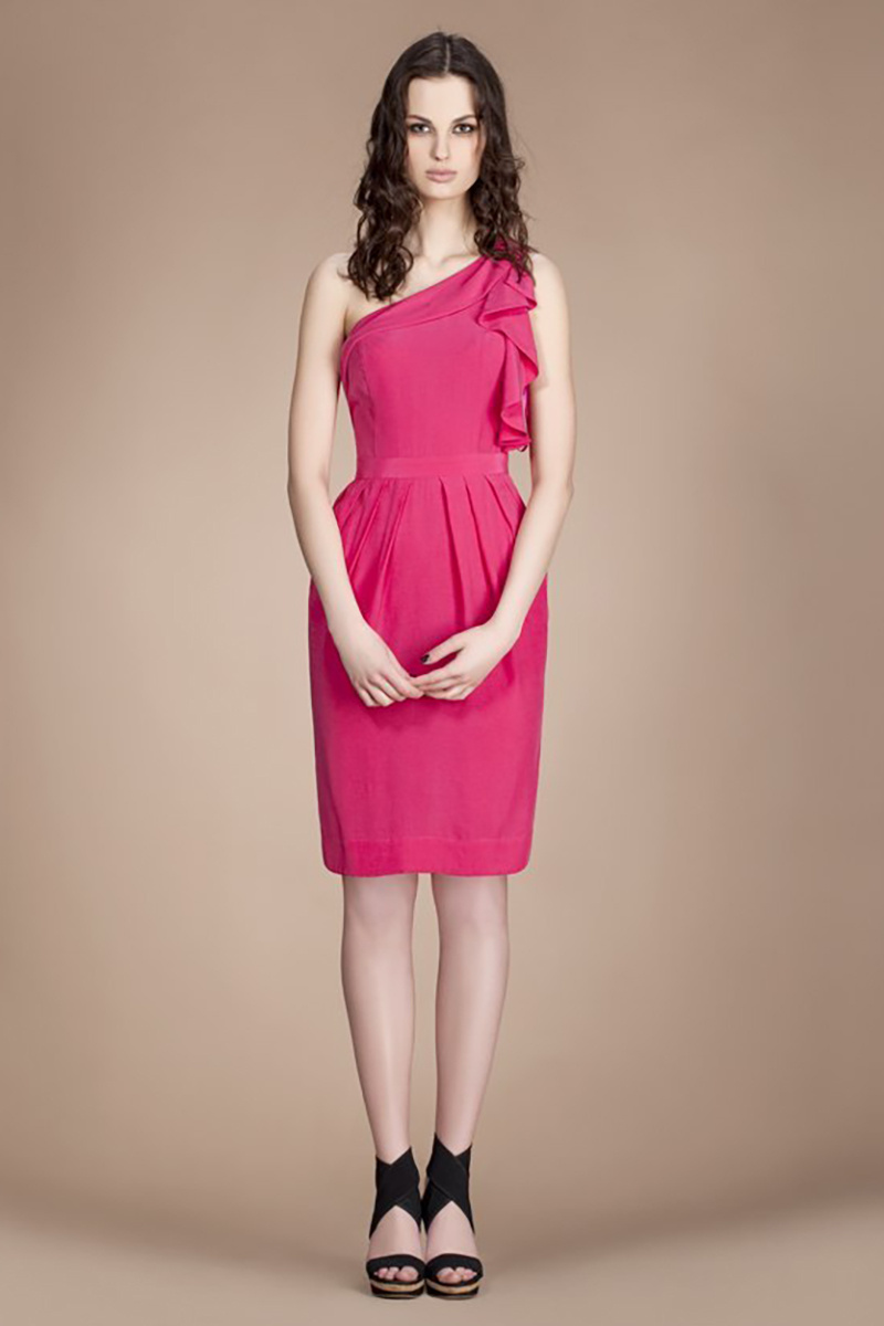 Платье Lakbi L1244 розовый