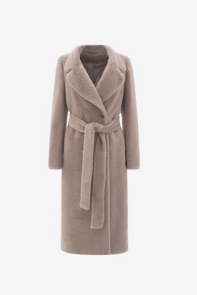 Женское пальто Elema 1-11461-2-164 пепельный