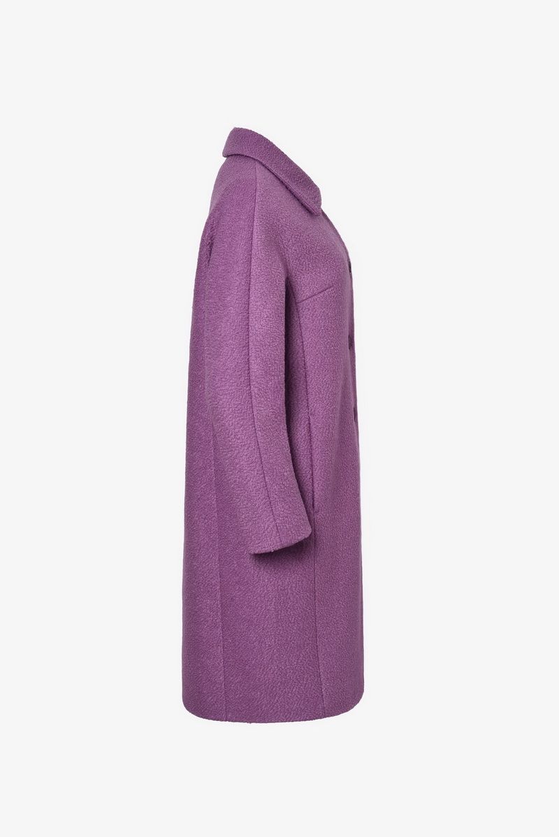 Женское пальто Elema 1-11602-1-170 сирень