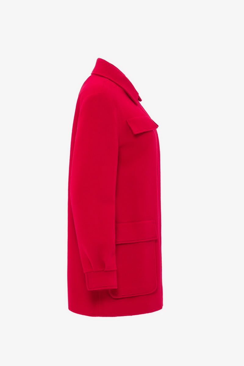 Женское пальто Elema 1-11624-1-164 красный