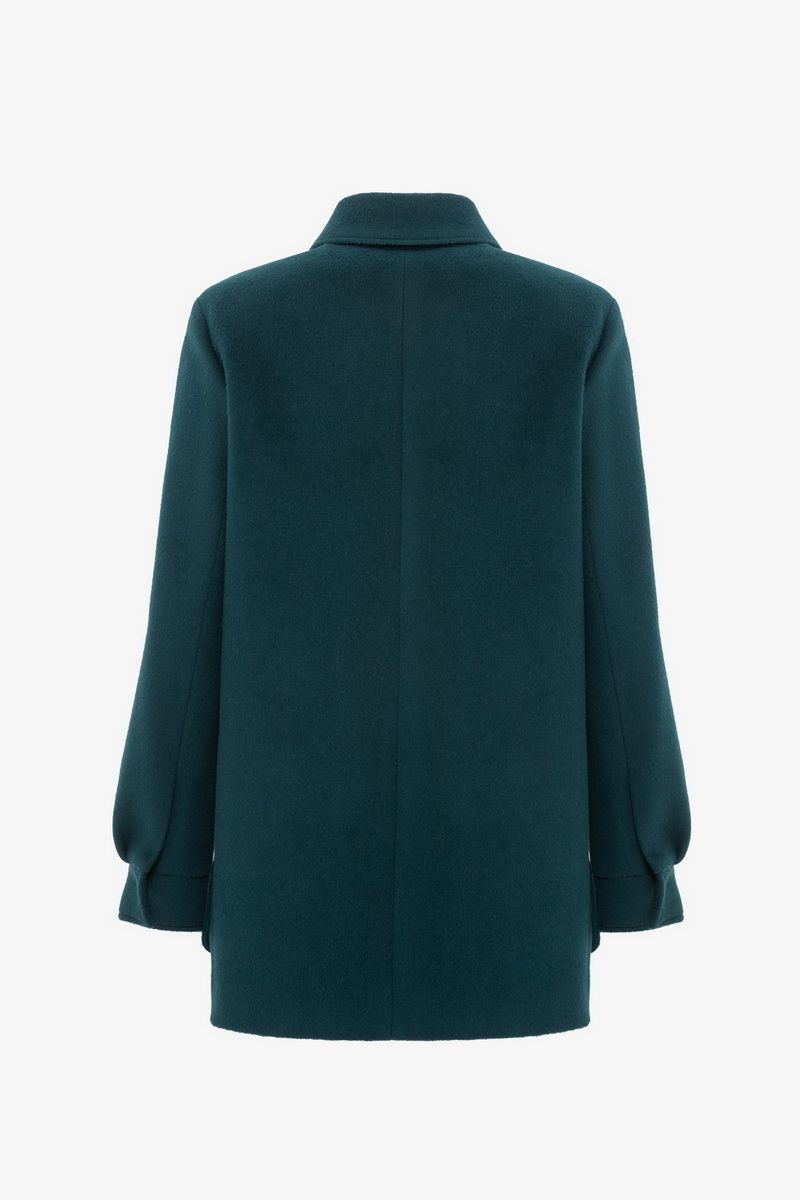 Женское пальто Elema 1-11624-1-170 зелёный