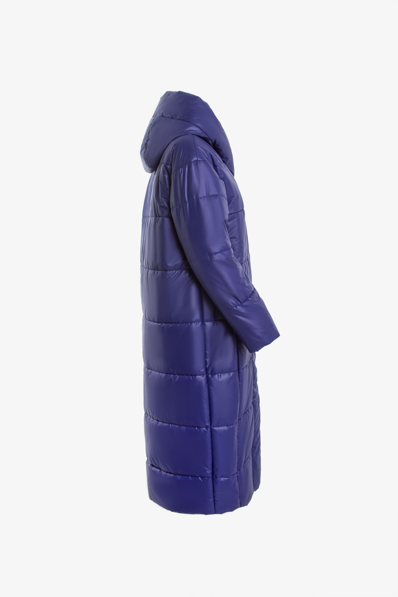 Женское пальто Elema 5-10529-2-170 сине-фиолетовый