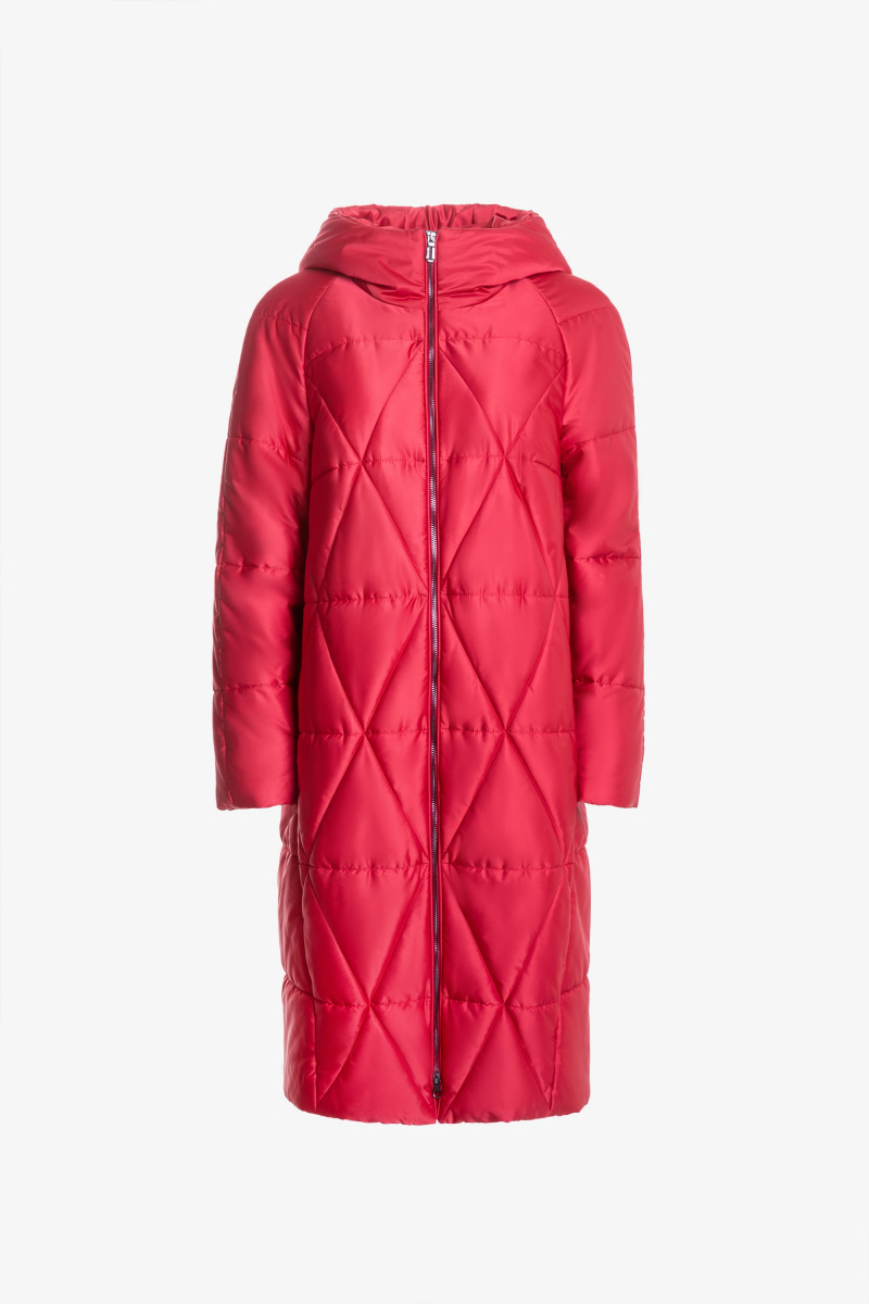 Женское пальто Elema 5-10607-2-164 красный