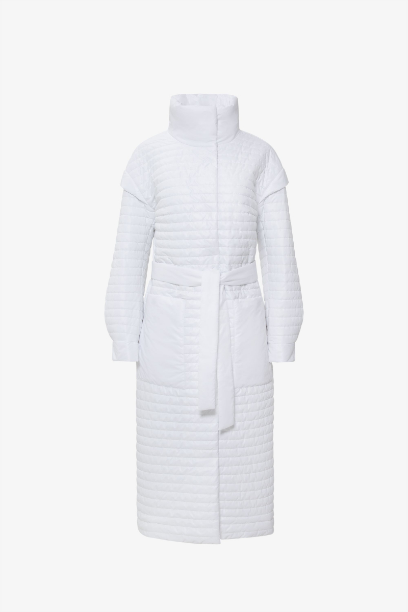 Женское пальто Elema 5-12340-1-170 белый
