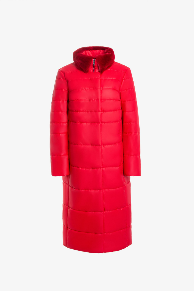 Женское пальто Elema 5F-11326-1-164 красный