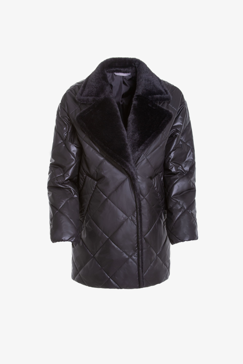 Женская куртка Elema 4-11147-1-164 чёрный