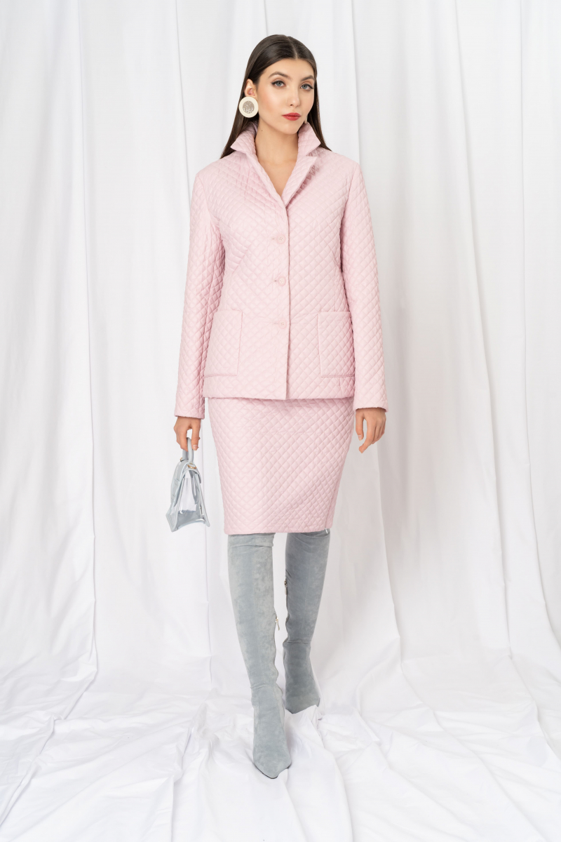 Женская куртка Elema 4-12136-1-170 розовый