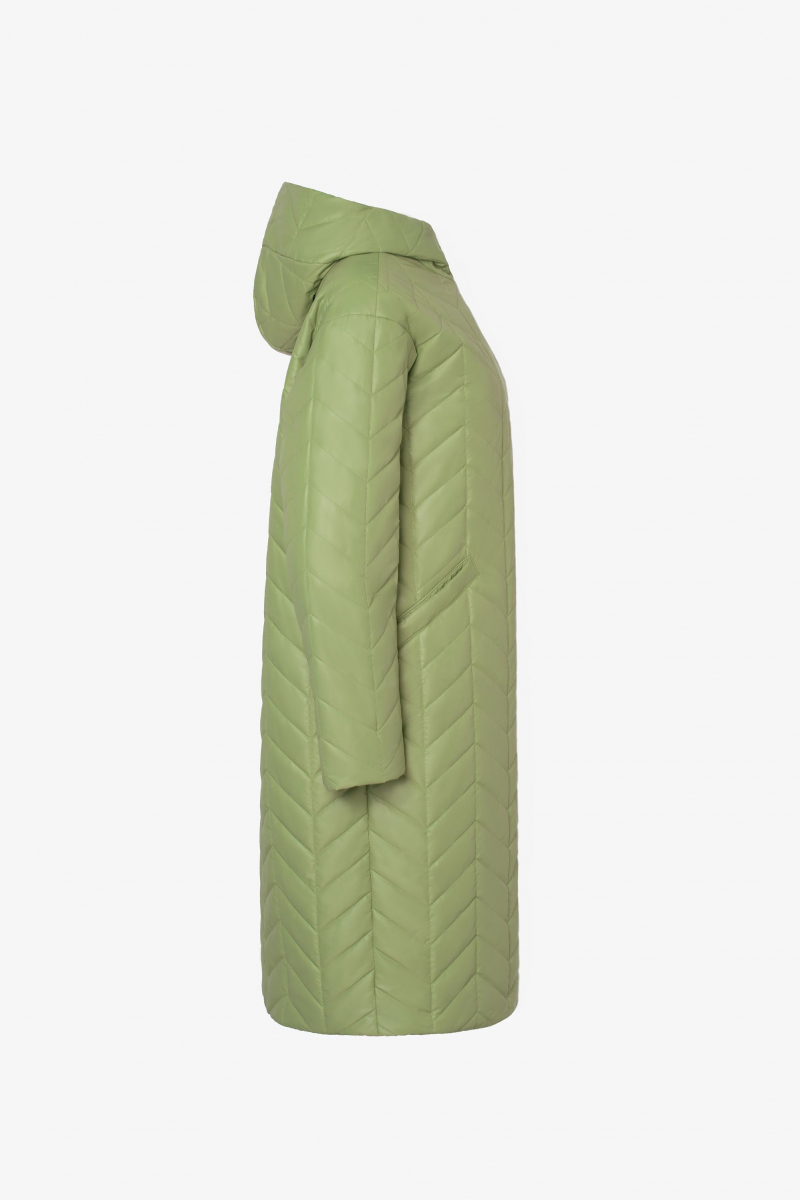 Женское пальто Elema 5-11555-1-170 полынь