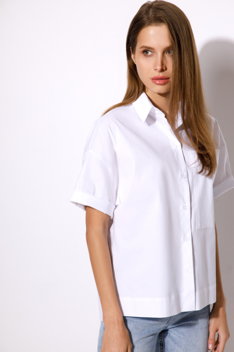 Блузы Luitui R5013 белый