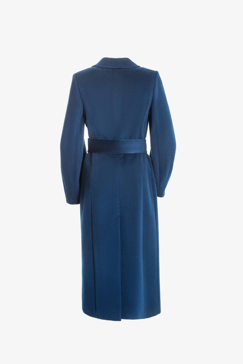 Женское пальто Elema 1-11101-1-164 сине-зелёный