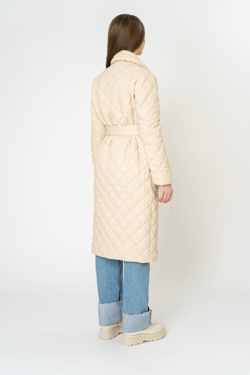 Женское пальто Elema 5-11188-1-164 светло-бежевый