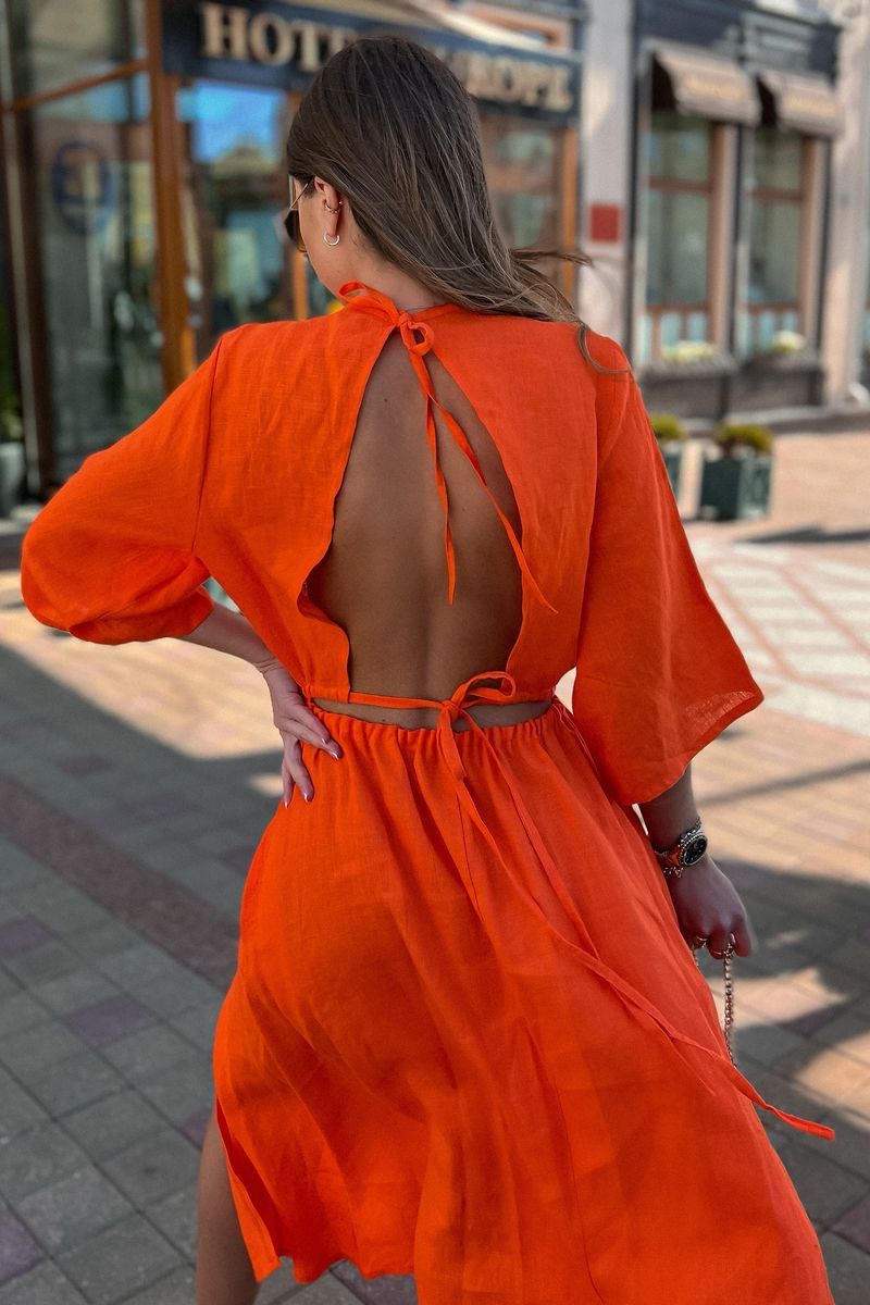 Платья Pavlova 146 оранжевый