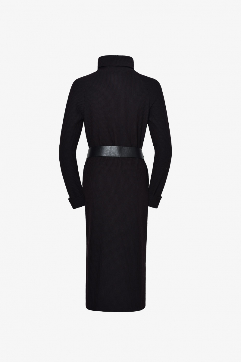 Платья Elema 5К-11321-1-170 чёрный/бордовый