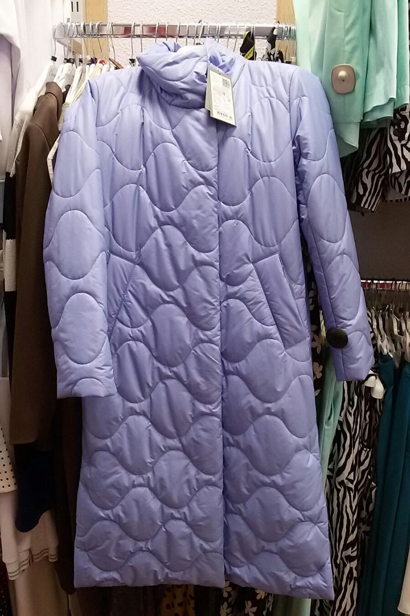 Женское пальто Elema 5-11117-1-170 лаванда