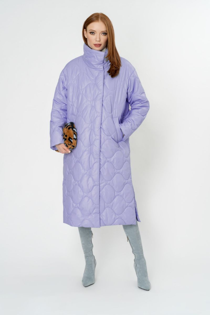 Женское пальто Elema 5-11117-1-164 лаванда