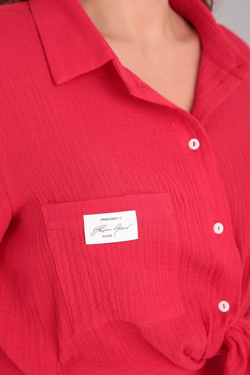 Женский комплект с шортами Диомант 1792 красный