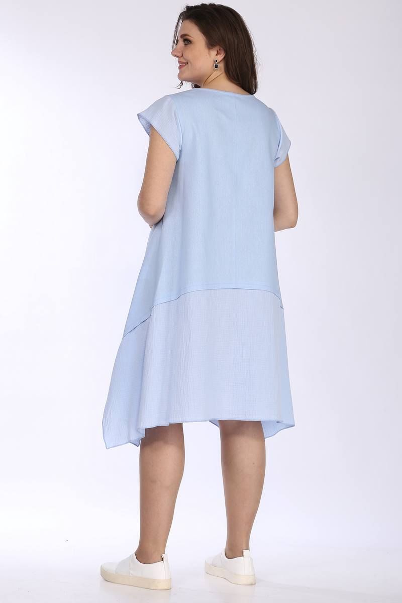 Платья Lady Style Classic 2574 голубые_тона
