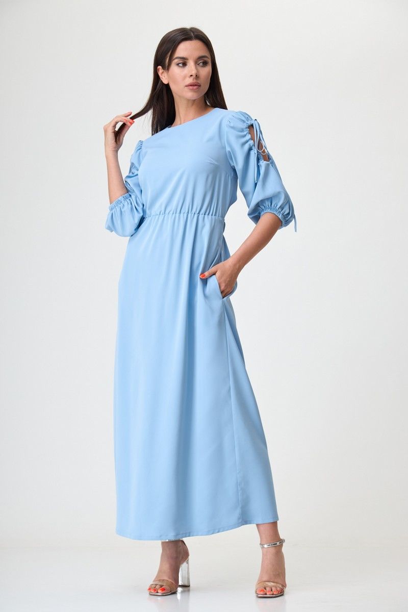 Платья Anelli 1264 голубой