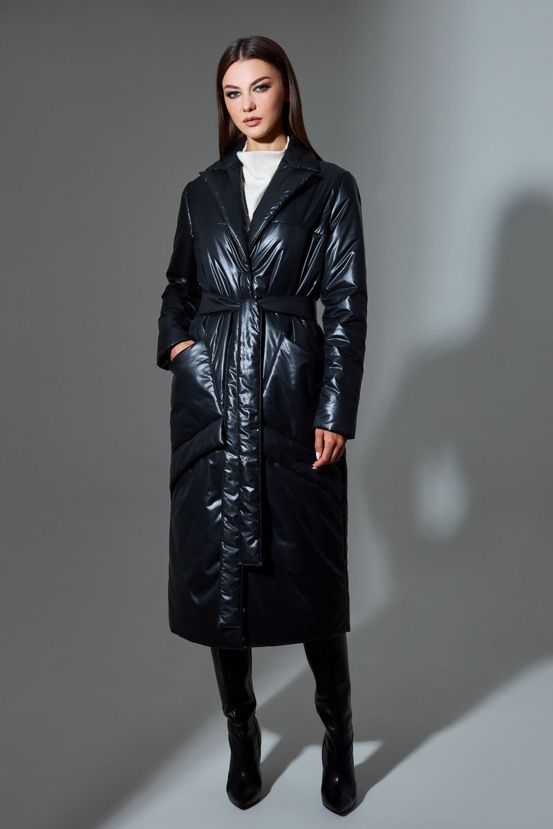 Женское пальто DiLiaFashion 0651 черный