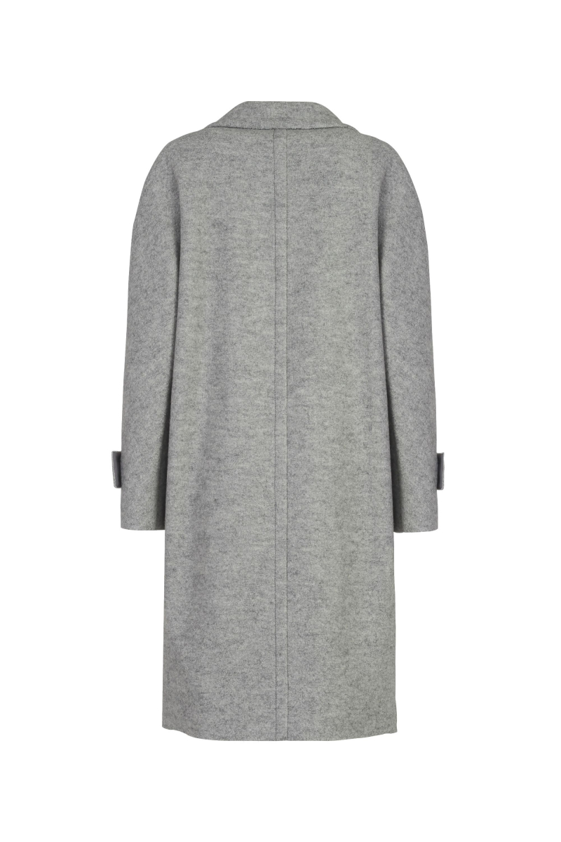 Женское пальто Elema 1-12047-1-170 серый_меланж