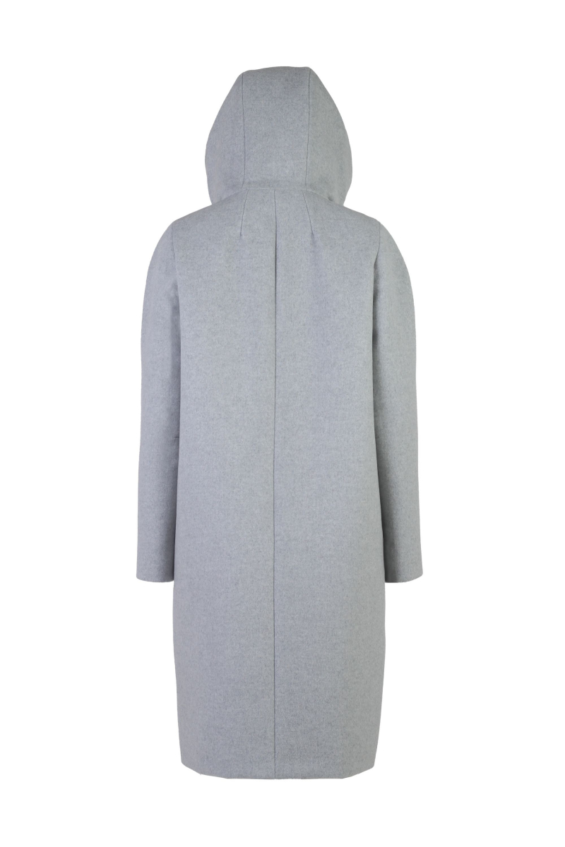 Женское пальто Elema 1-12336-1-170 серый