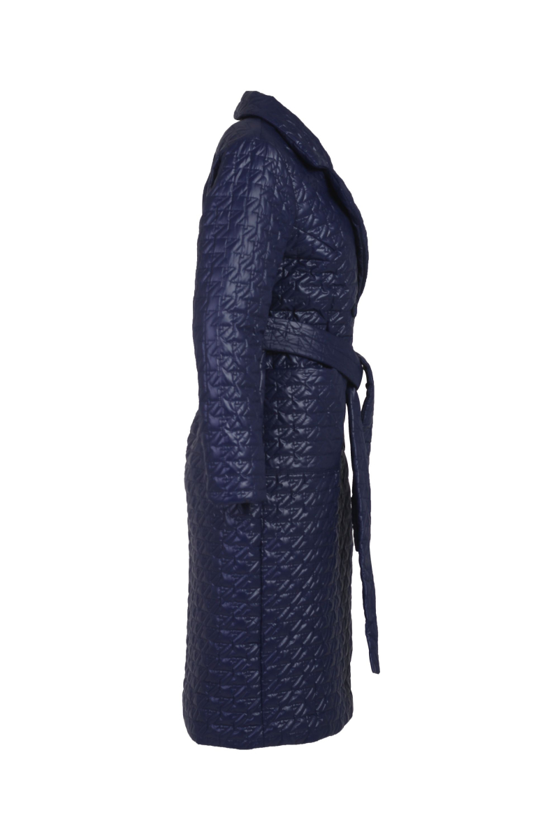 Женское пальто Elema 5-12431-1-164 сине-фиолетовый