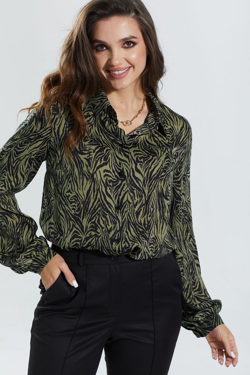 Блузы MALI 622-074 зеленый