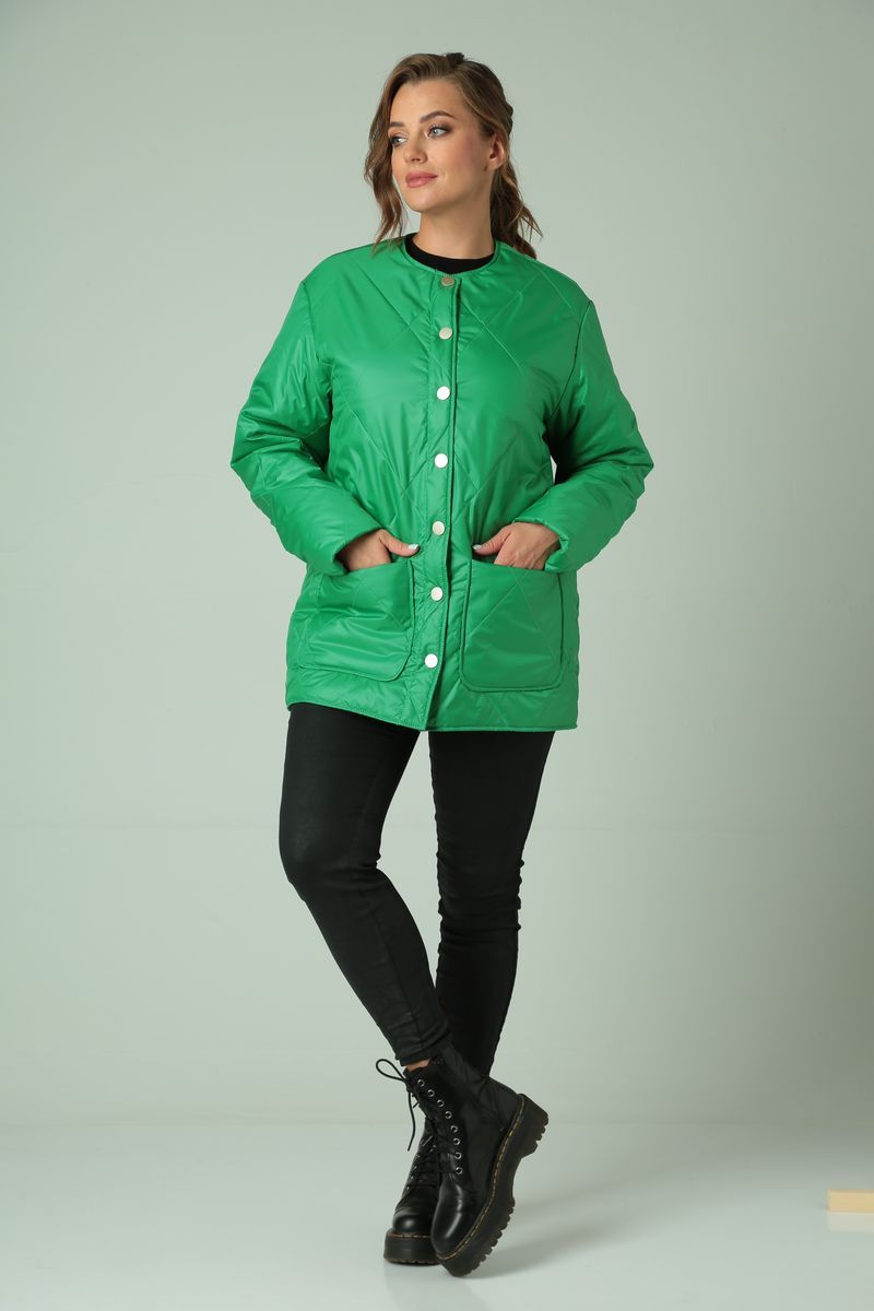 Женская куртка Modema м.1040/2 зеленый
