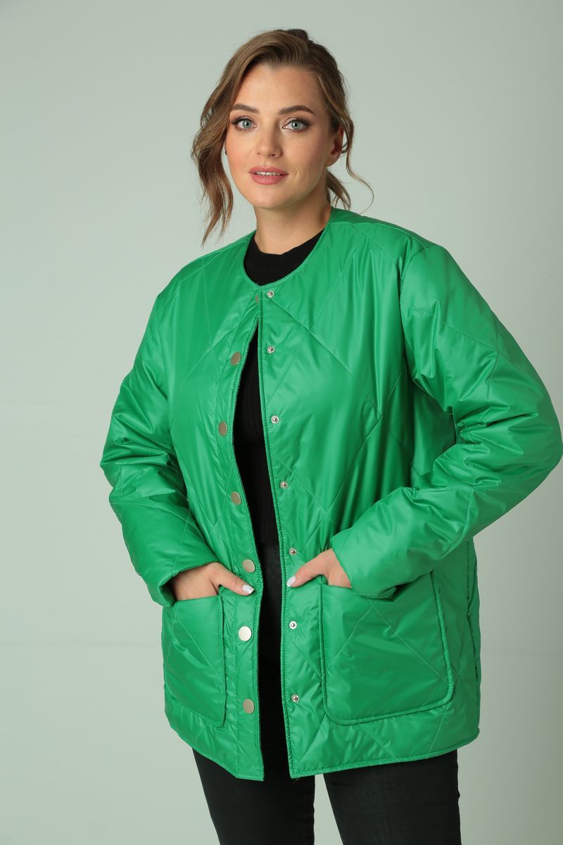 Женская куртка Modema м.1040/2 зеленый