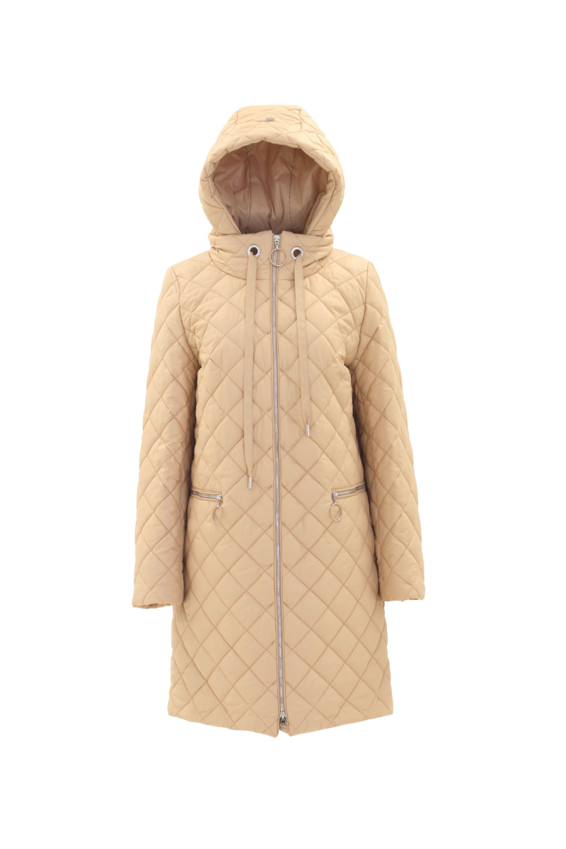 Женское пальто Elema 5-9275-5-164 бежевый