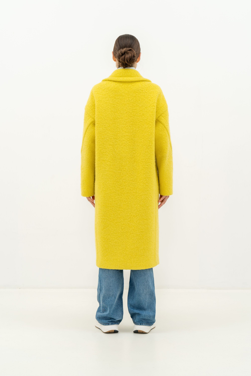 Женское пальто Elema 1-12048-1-170 жёлтый