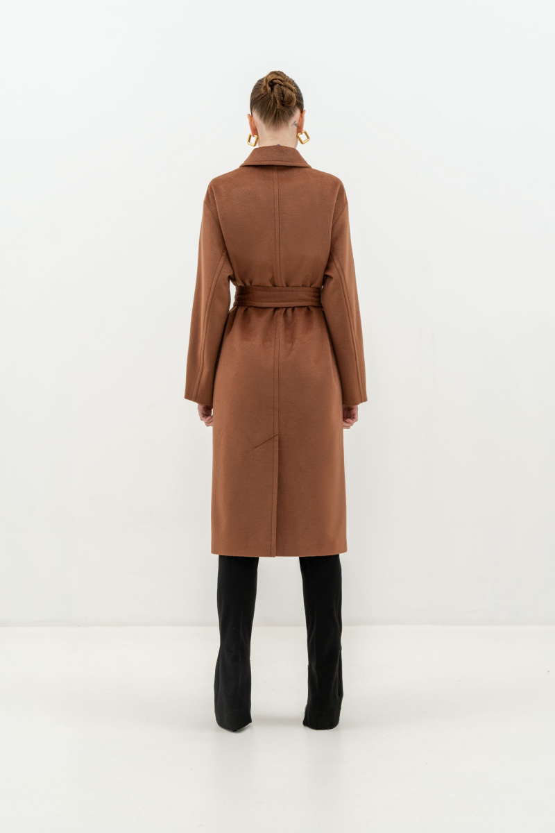 Женское пальто Elema 1-12078-1-164 медный