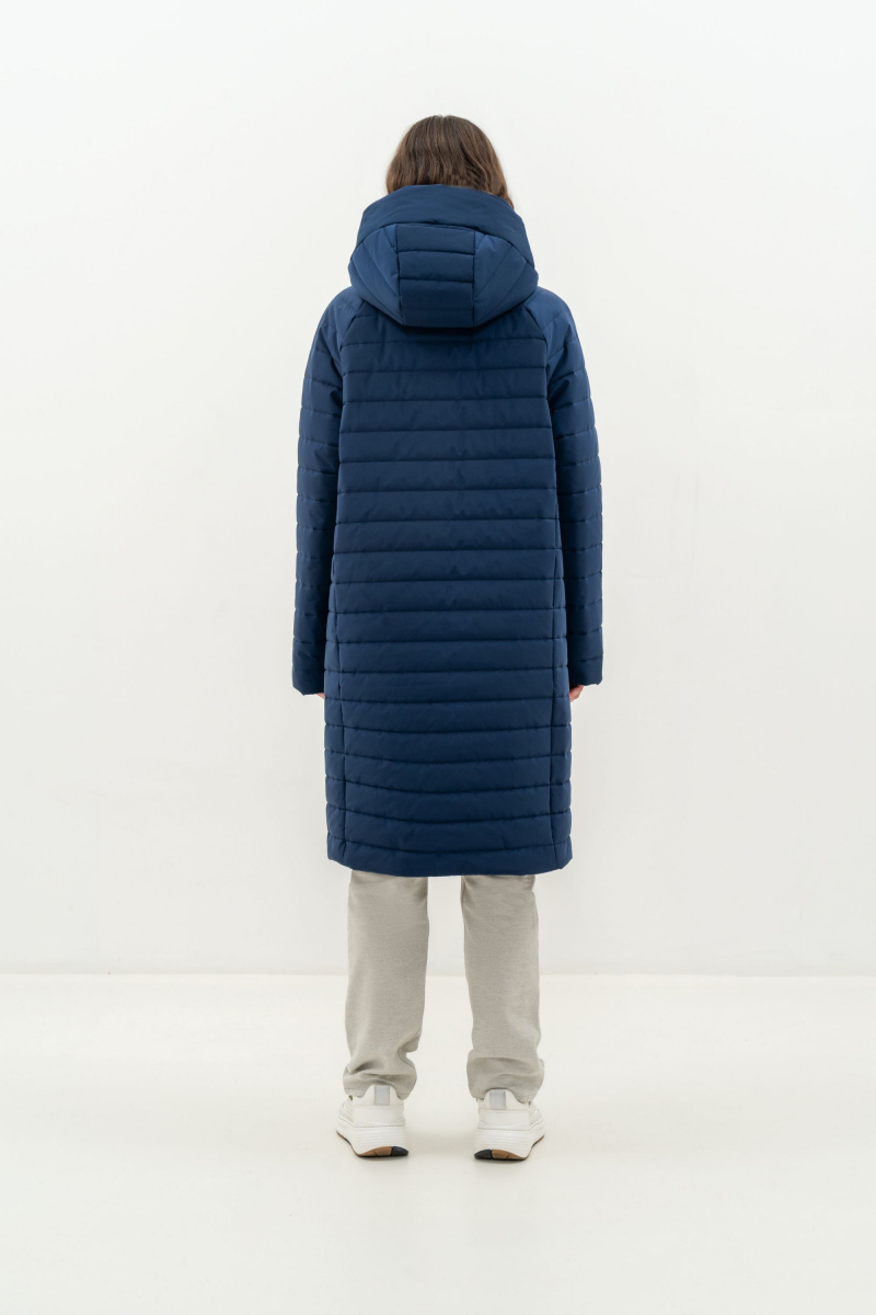 Женское пальто Elema 5-10652-2-164 синий