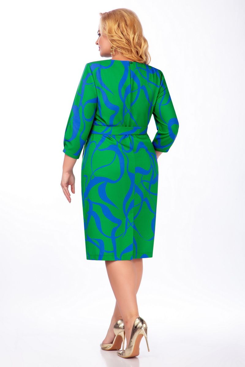 Платья Элль-стиль 2156 зеленый