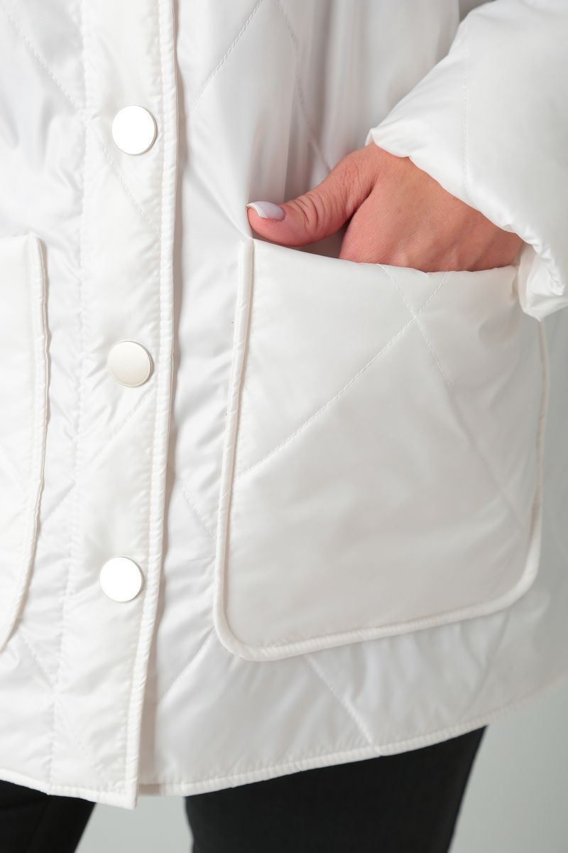 Женская куртка Modema м.1040/3 молочный