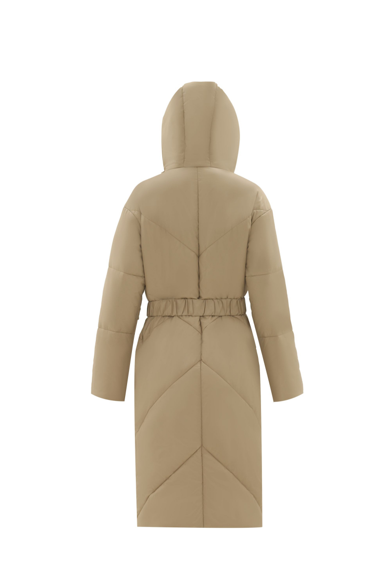 Женское пальто Elema 5-12174-1-164 бежевый