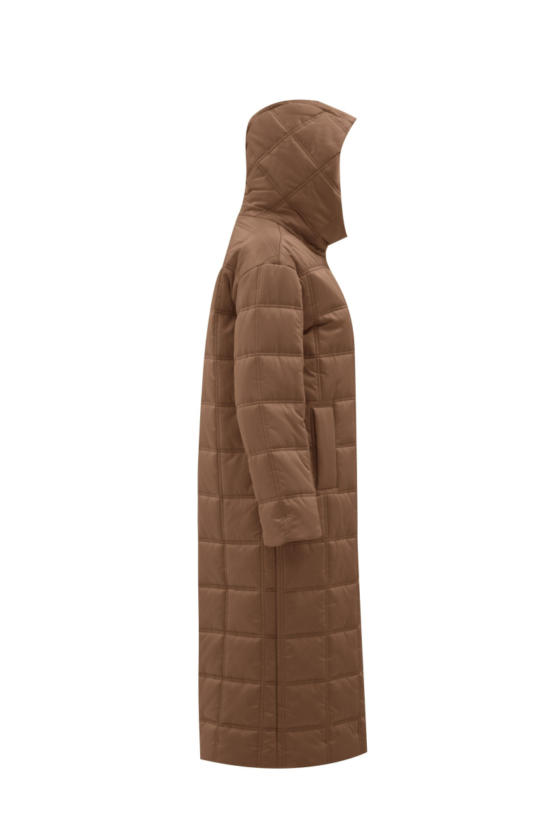 Женское пальто Elema 5-12192-1-164 верблюд