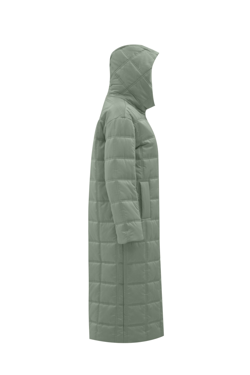 Женское пальто Elema 5-12192-1-170 хаки