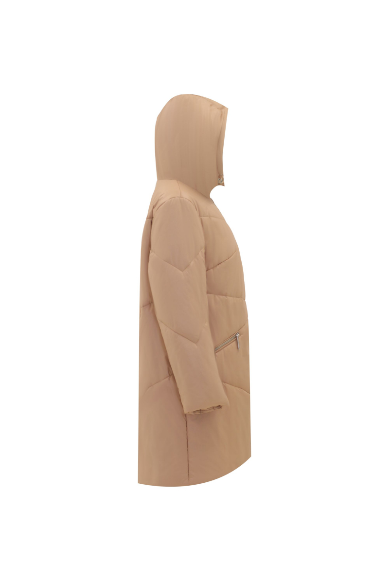 Женское пальто Elema 5-12337-1-164 пшеничный