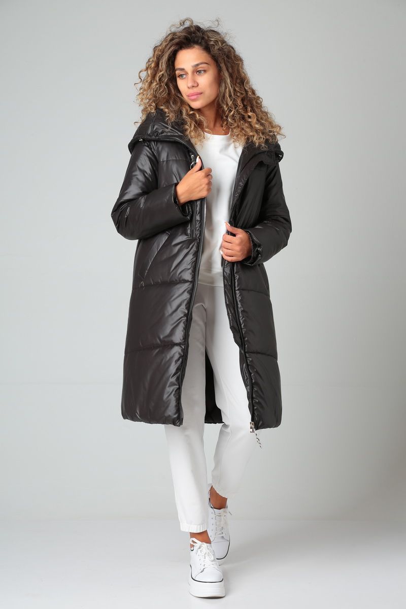 Женское пальто DOGGI 5012 черный