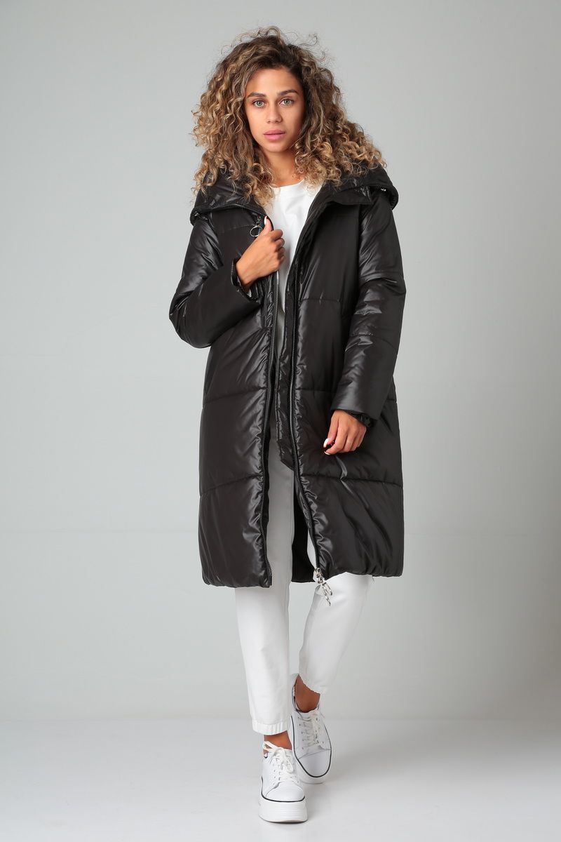 Женское пальто DOGGI 5012 черный