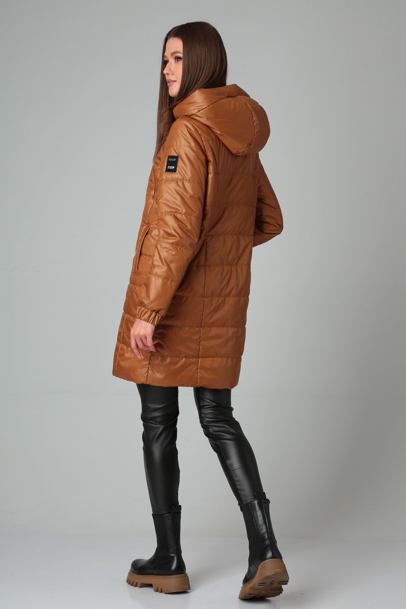 Женское пальто DOGGI 5013 сиена