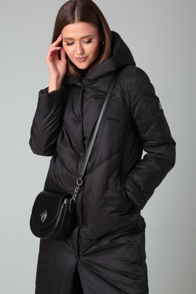 Женское пальто DOGGI 5015 черный