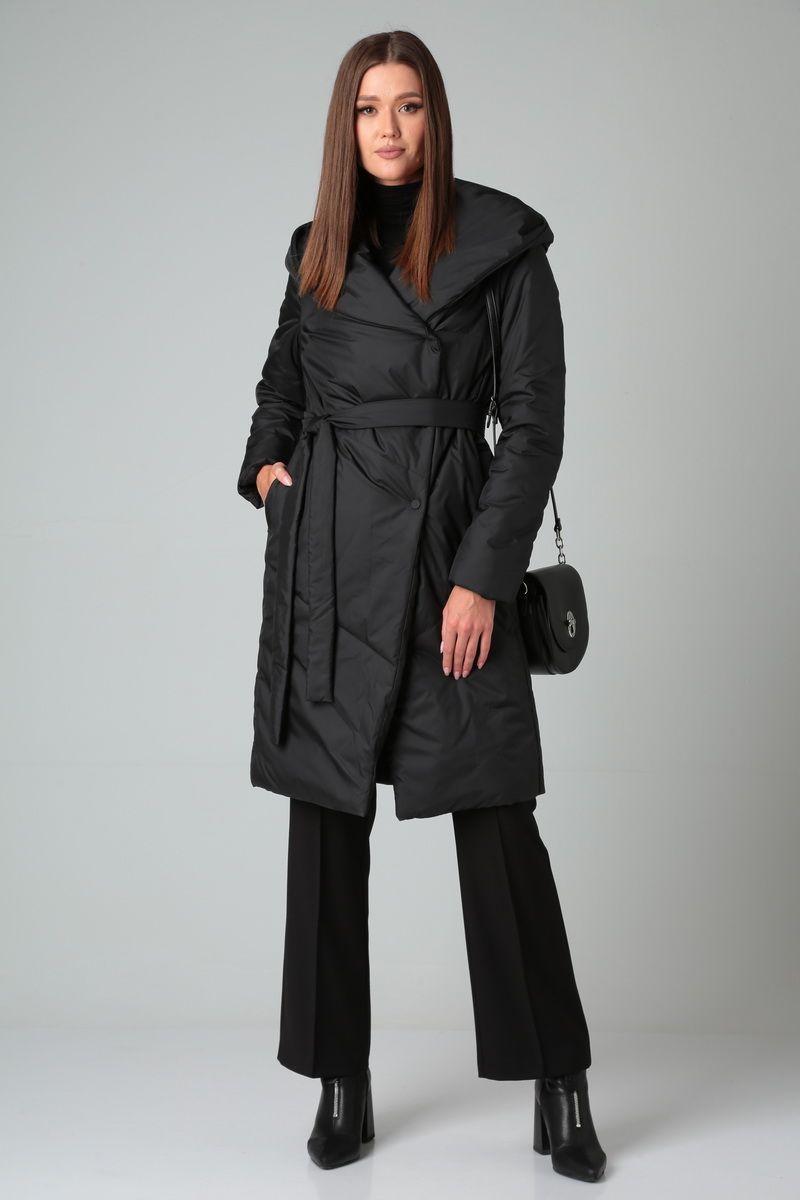 Женское пальто DOGGI 5016 черный