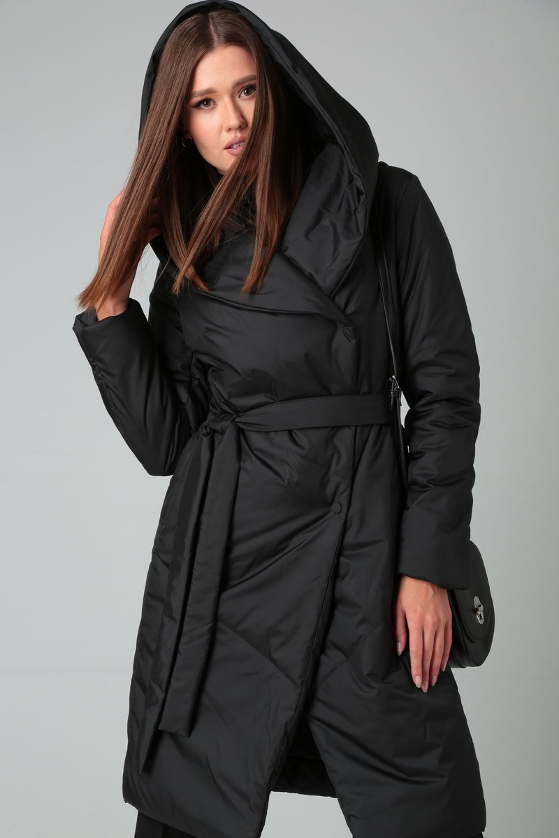 Женское пальто DOGGI 5016 черный