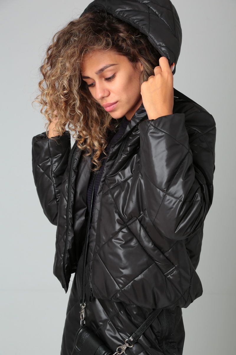 Женская куртка DOGGI 6339 черный