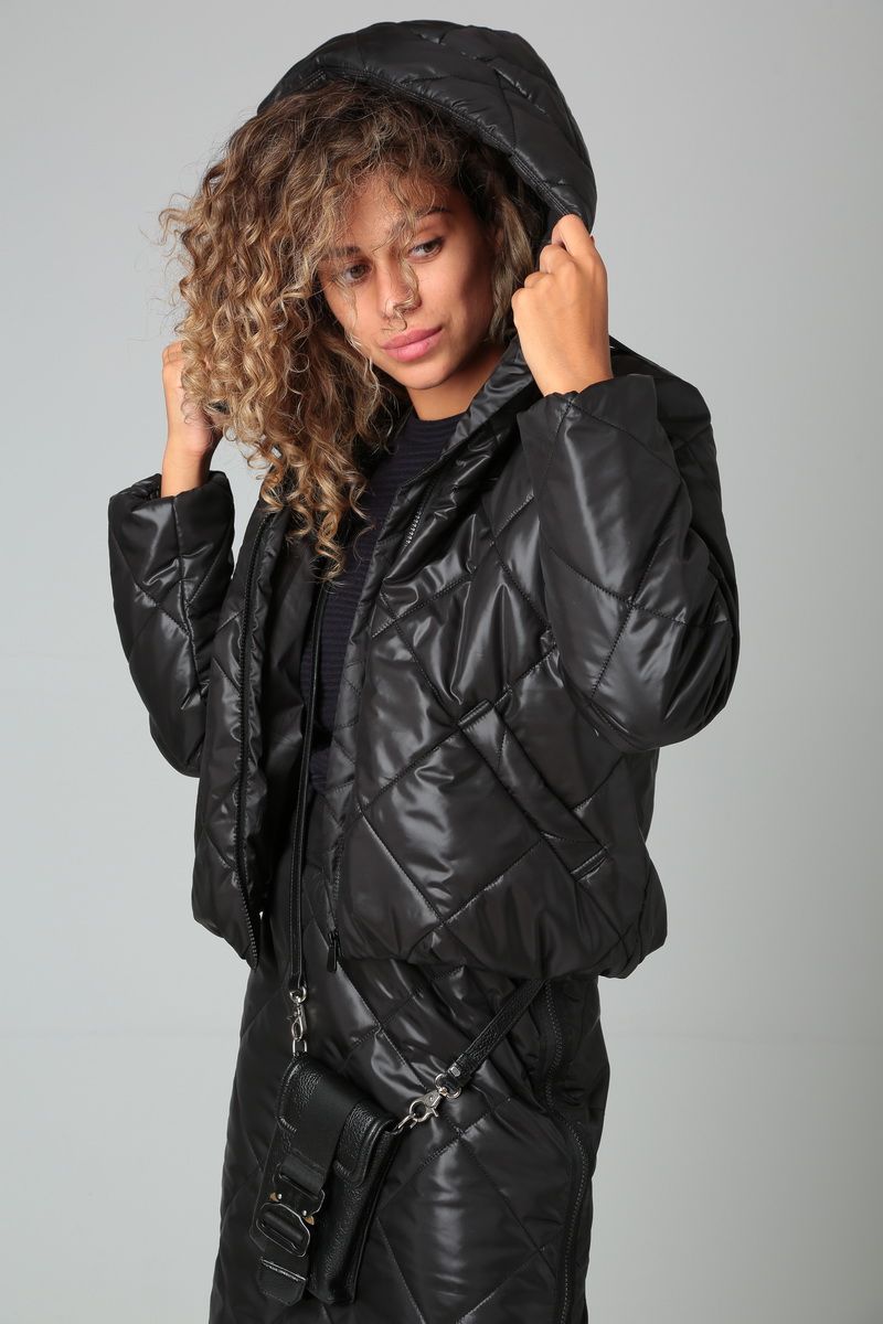 Женская куртка DOGGI 6339 черный